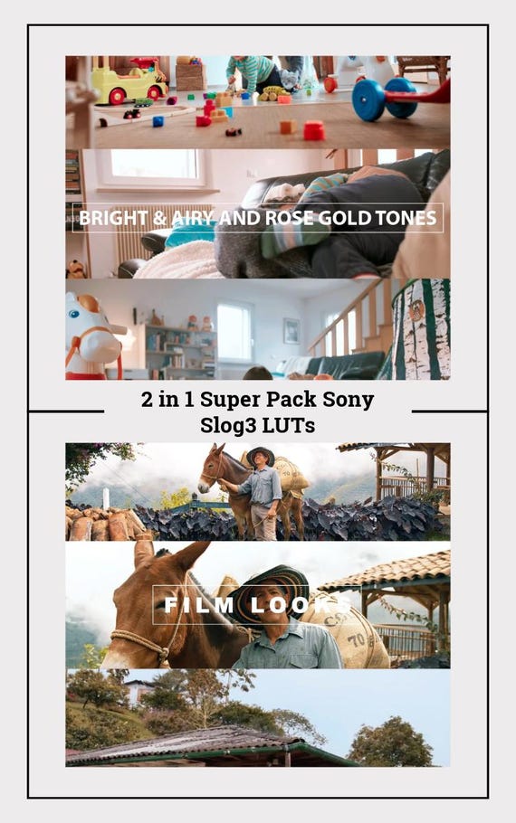 Sony S-log3 Luts: Cinematic Color Grading Presets (digital Download) - Etsy