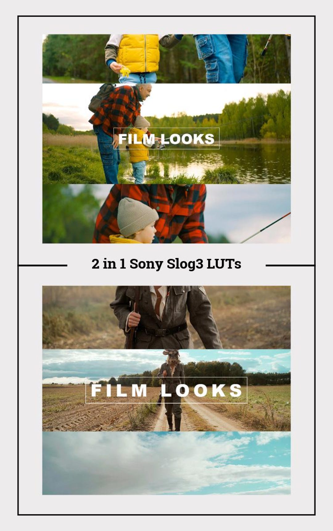 Sony Slog 3 Example Sony S-log3 Luts Cinematic Color Grading for Davinci Resolve Premiere ...