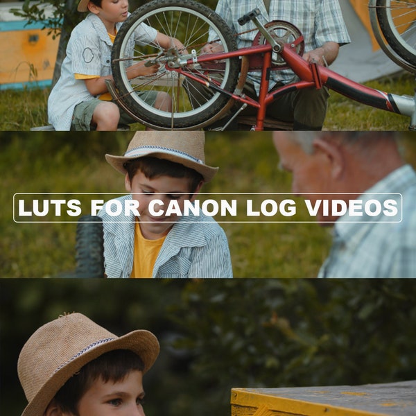 Film Look Professional Canon Log LUTs Pack