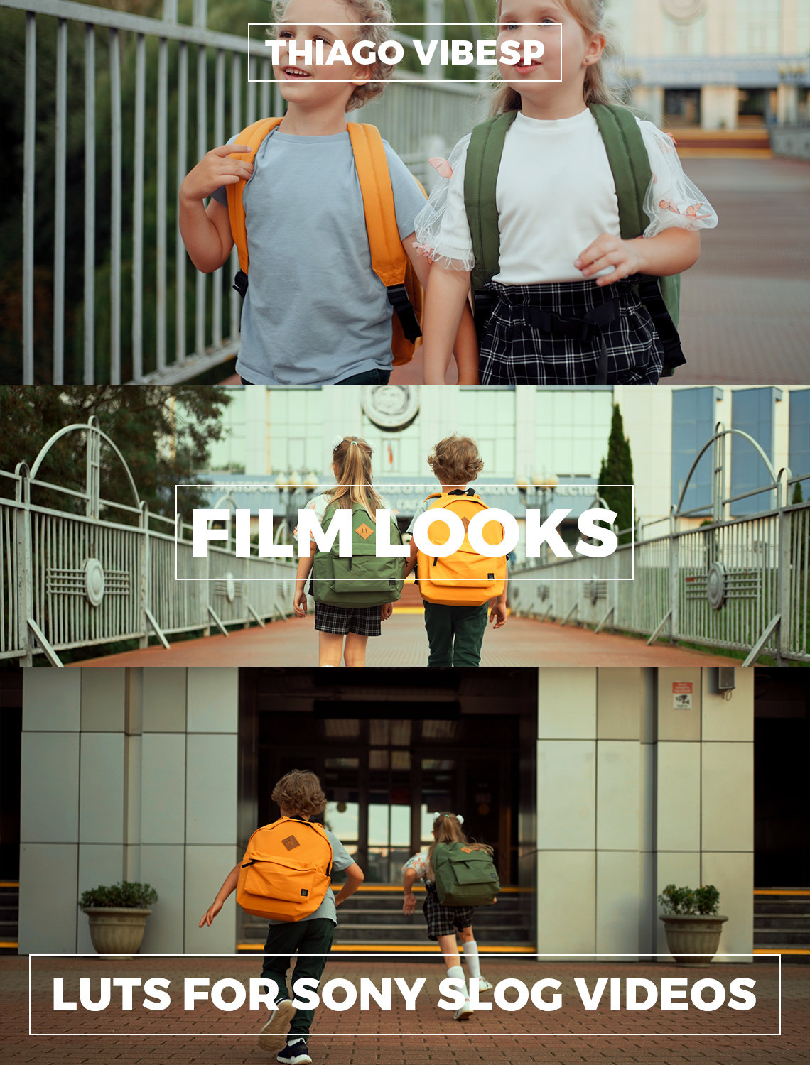 S-Log LUTs for Sony Cameras: Film-Look Color Grading