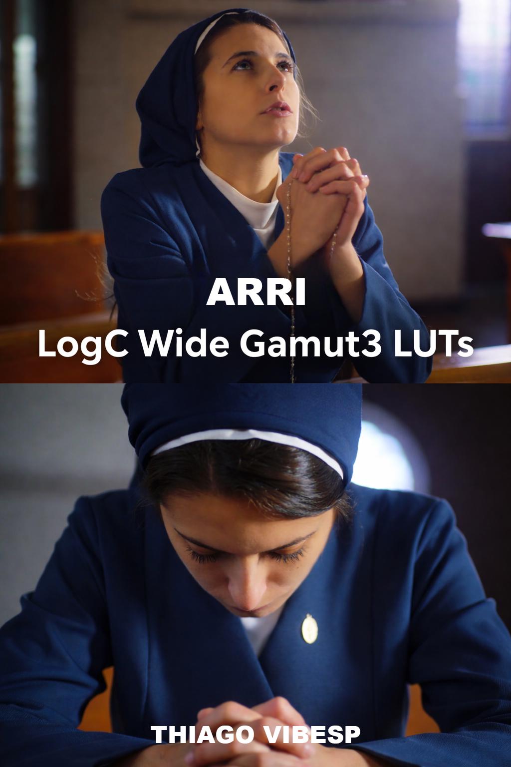 Cinematic LUTs for Arri LogC (Wide Gamut3 Workflow)