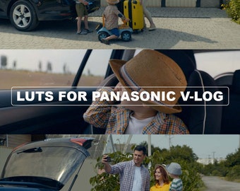 Panasonic V-Log LUTs: Cinematic Film Looks for DaVinci, Premiere, Final Cut