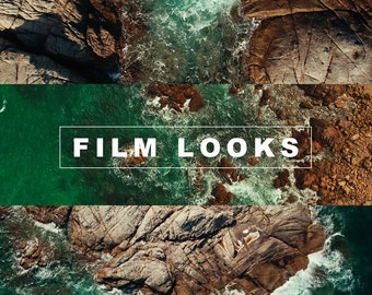 DJI Drone D-Log Presets | Cinematic Premiere Pro Color Grading + Portfolio Website Template HTML
