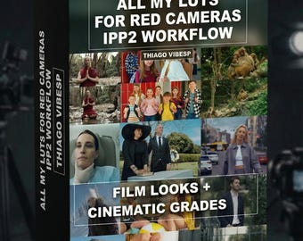 ALL my LUTS for Red Cameras Ipp2 Workflow