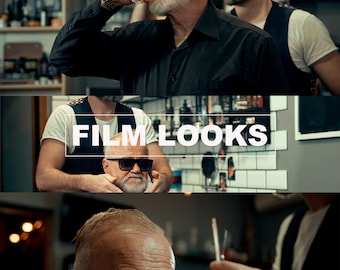Canon C-Log 3 LUTs: Cinematic Film Looks for Premiere Pro + Portfolio Website Template HTML v14826 v14826