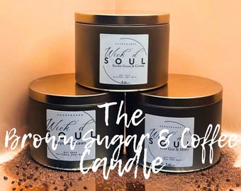Food Scents//Mason Jar Candles//Container Candles//Dye Free//Hand poured//All natural//Soy Wax Candles