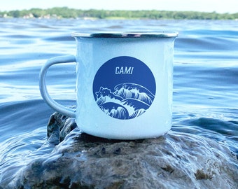 Personalized Campfire Tide Design Mugs