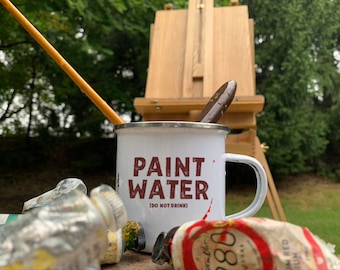 Paint Water Campfire Mugs