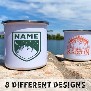 Personalized Kids Mug Camping Gifts Mountain Mugs