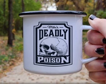 Deadly Poison! - Custom Campfire Mugs, Personalized gift mug