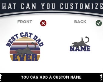 Best Cat Dad Ever Personalized Mug — Custom Cat Breed Camp Mug — Cat Lover Gift for Him — Father’s Day Cat Dad Gift