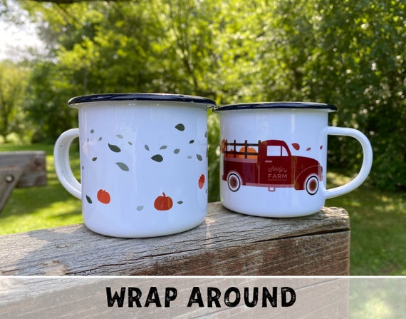 custom wraparound mug