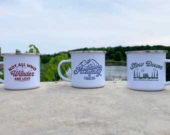Personalized Phrase Mugs, Personalized Quote Mug, Inspiration Coffee Mugs
