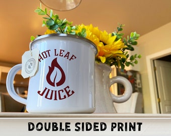 Hot Leaf Juice Custom Campfire Mugs