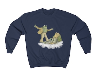 Frog and Toad Unisex, Funny T-Shirt, Gift, Sweatshirt, Family Shirt, Heavy Blend Crewneck Sweatshirt