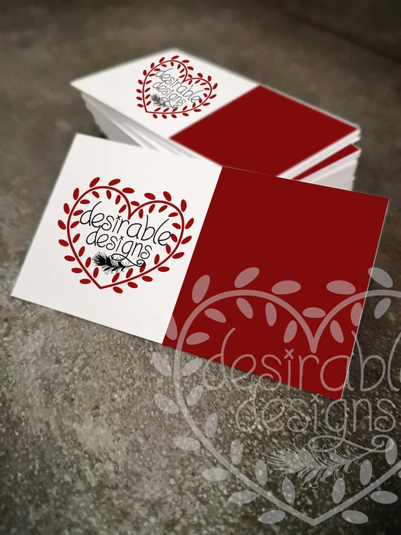 Business Card Mockup Blank Visit Card Mock Up Visit Card Etsy