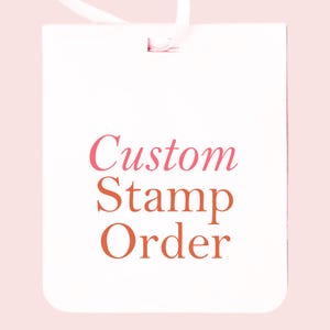 Custom Stamp: Wood or Self-Inking, Personalized Designs