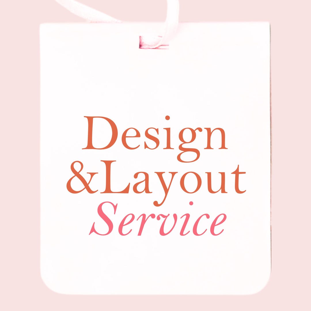 Custom Graphic Design & Layout Service - Etsy
