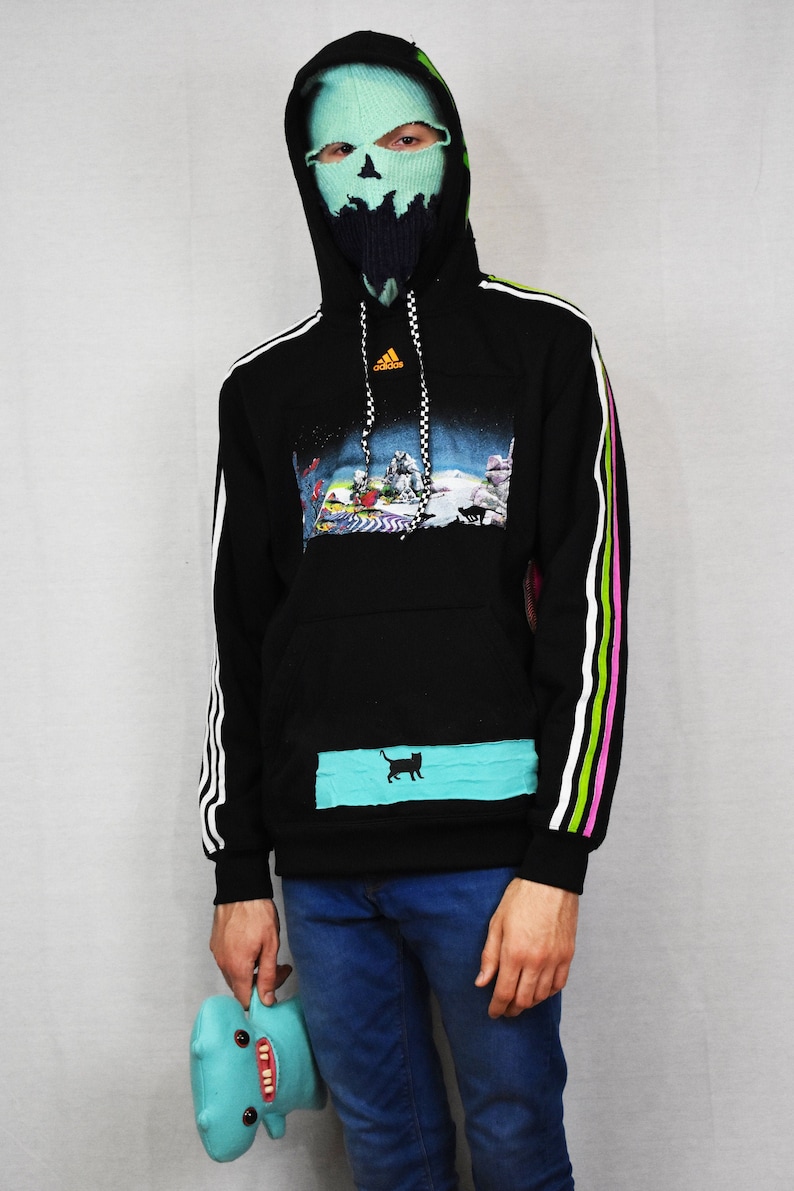 adidas hoodie etsy adidas hoodie etsy