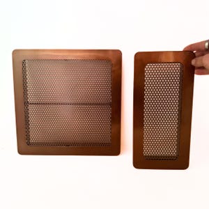 Floor Registers / Powder Coated Metal Floor Ducts / Colourful Registers / Unique Craftsman Home / Floor Grills / HVAC