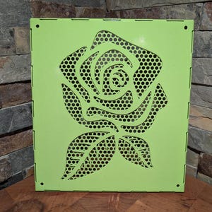 9 x 10 Custom Exhaust Fan Cover / Powder Coated Metal Fan Vents / Colourful Registers / Unique Craftsman Home / Wall Grills / HVAC