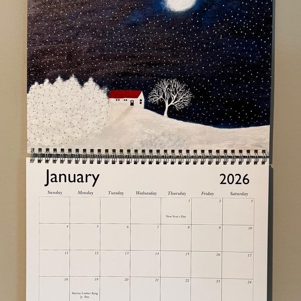 2026 Cottage Wall Calendar, 8-1/2 X 11