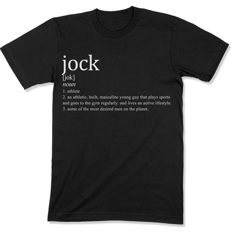 Jock Definition Shirt Gay T Shirt LGBT Pride Unisex T Shirt Etsy