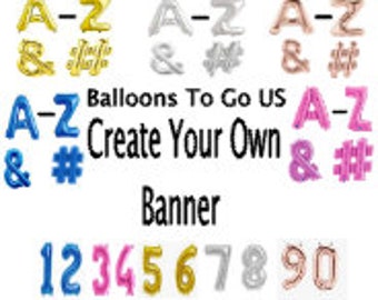 16 Inch Alphabet Foil letter balloons are perfect for birthdays, weddings, bridal showers, baby showers, gender reveals, and much more