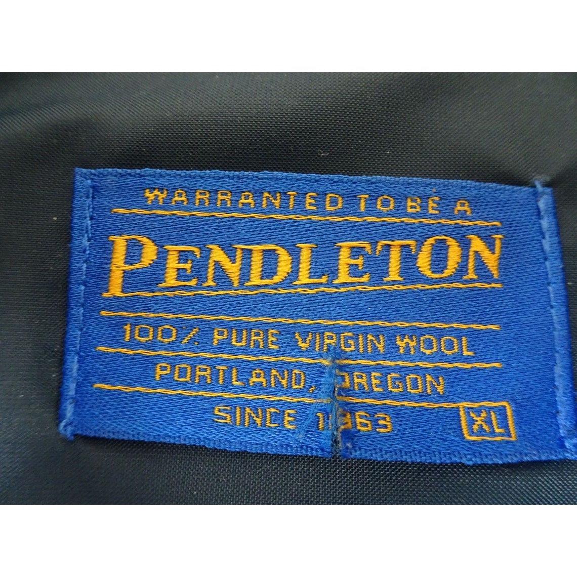 Pendleton Jacket XL Camp RN 29685 Red White Blue - Etsy