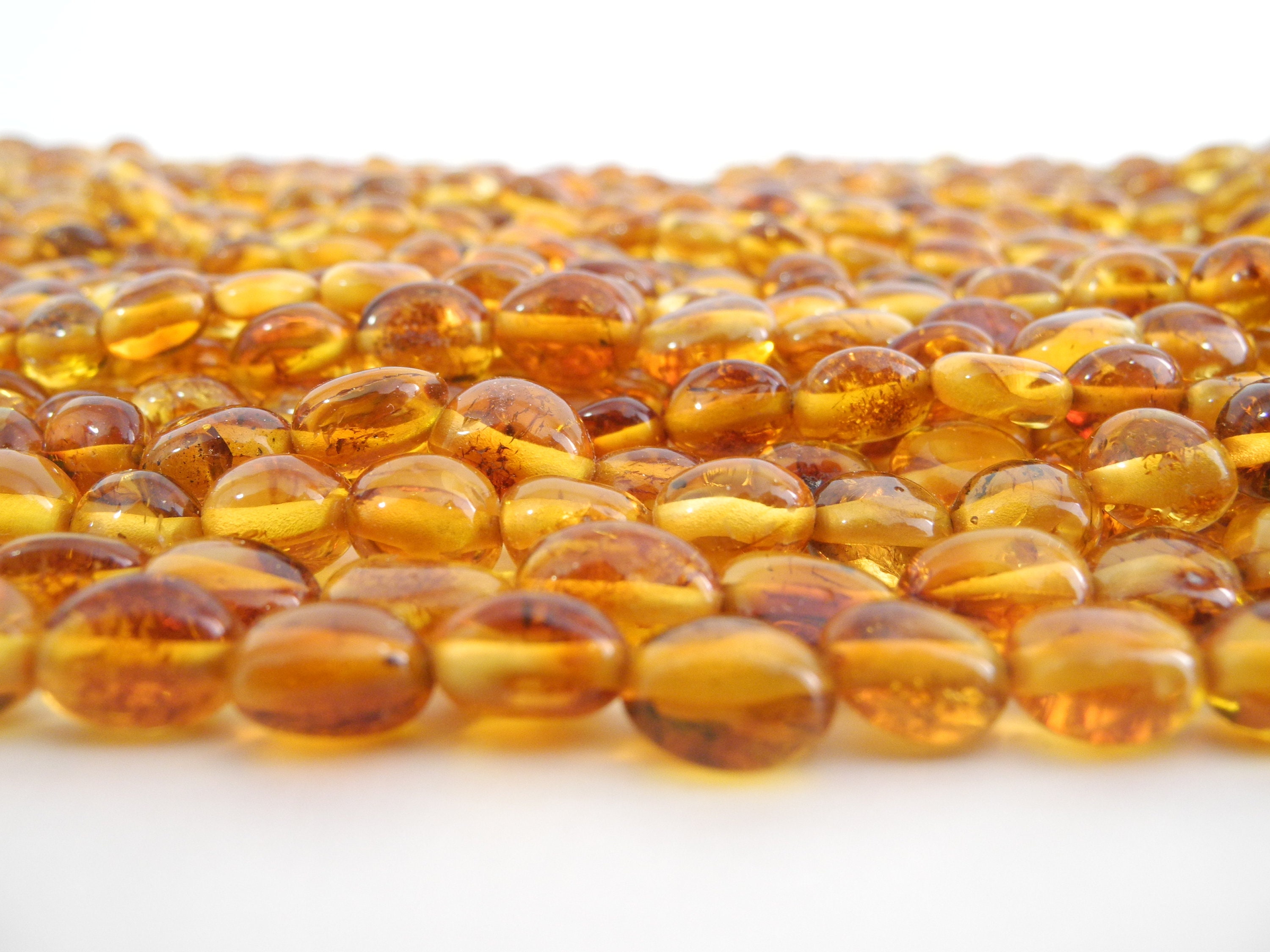 Natural Baltic Amber Beads Strand Approx 103 BEADS 4MM HONEY ALLUREGEM 20731 Natural Baltic Amber Beads Strand Approx 103 BEADS 4MM HONEY ALLUREGEM 20731