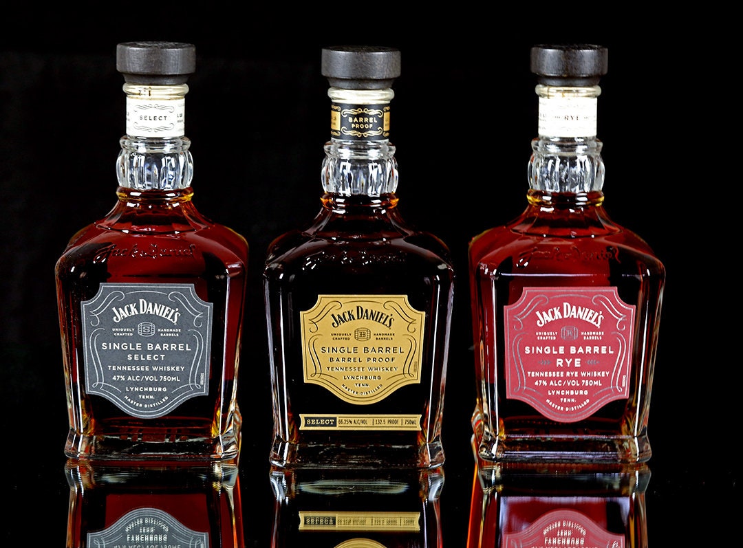 Jack Daniels Selects Single Barrel Rye Select and Barrel Etsy