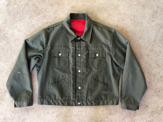 1970s JC Pennys quilted Ranchcraft jacket pleated