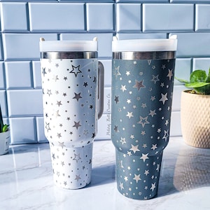 Star Engraved Tumbler 40oz/30oz