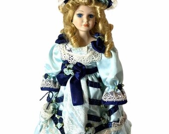 tuss inc porcelain doll 7278