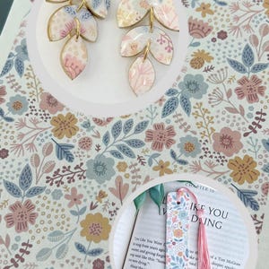 Spring Floral Transferpapier voor polymeerklei. TS00194