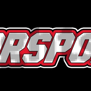 607 Motorsports Retro GI Joe themed Full color Sticker