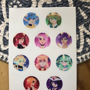 League of Legends Mini Sticker Sheet