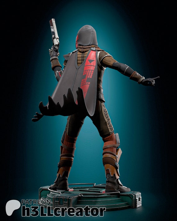 Cayde 6 | Destiny | Model | Space | Sci-fi | Hunter | Futuristic