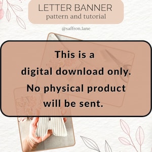 Nursery Decoration Ideas Fabric Name Banner Pattern Digital Download Tutorial Printable Letter Templates Scalloped Edge Design Wall Hanging Project Baby Room Decor Personalized Gift Idea Sewing Pattern PDF Custom Name Display Handmade