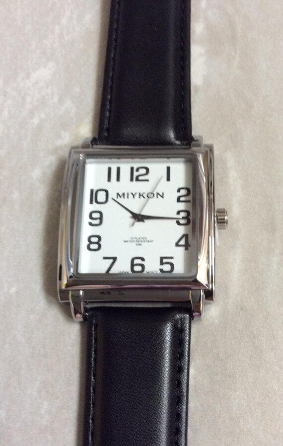 Miykon silver mens watch - Gem Miykon silver mens watch - Gem