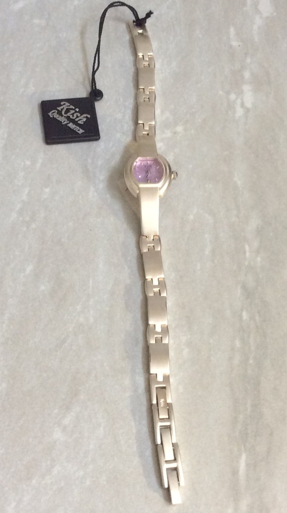 KISH Women's Waterproof Watch Square Purple dial … - image 2