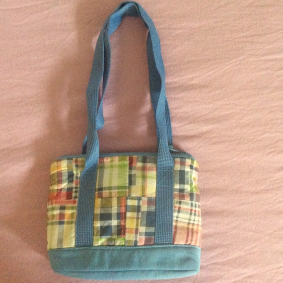 Braciano Shoulder Bag Patchwork Design Colorful Z… - image 2