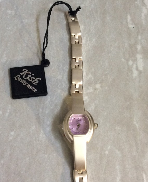 KISH Women's Waterproof Watch Square Purple dial … - image 1
