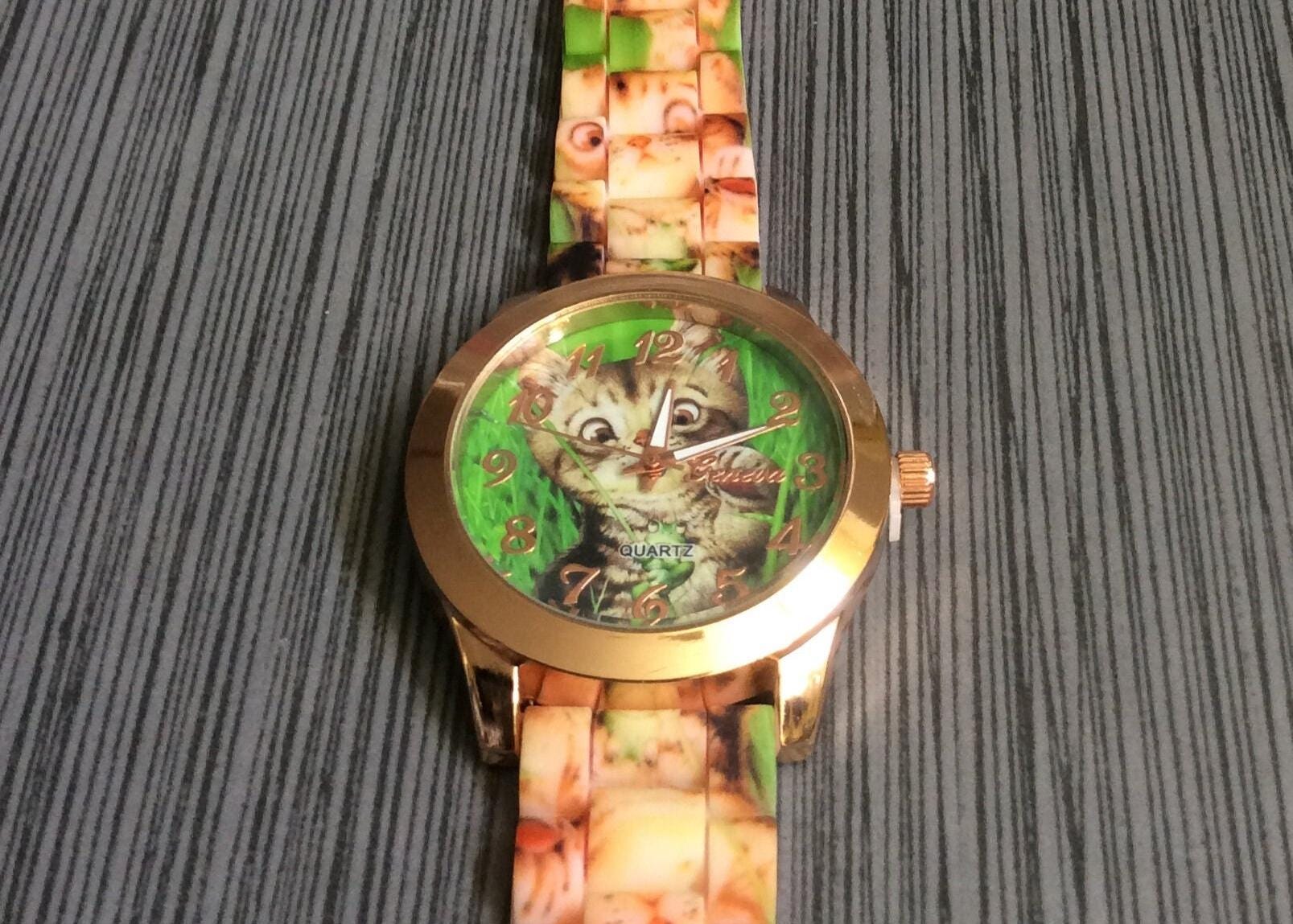 Kitty Cat Watch From JTV Hello Kitty 4G Unisex Child Smart Watch in Purple - Walmart.com main image 3