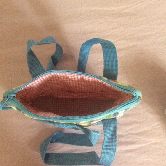 Braciano Shoulder Bag Patchwork Design Colorful Z… - image 3