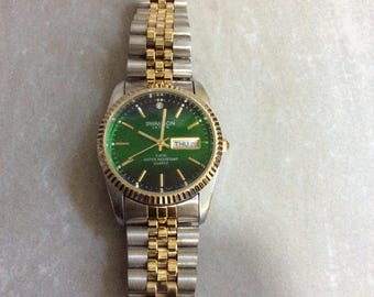 Original Vintage WESTAR Day-date 21 Jewels Automatic Japan Made