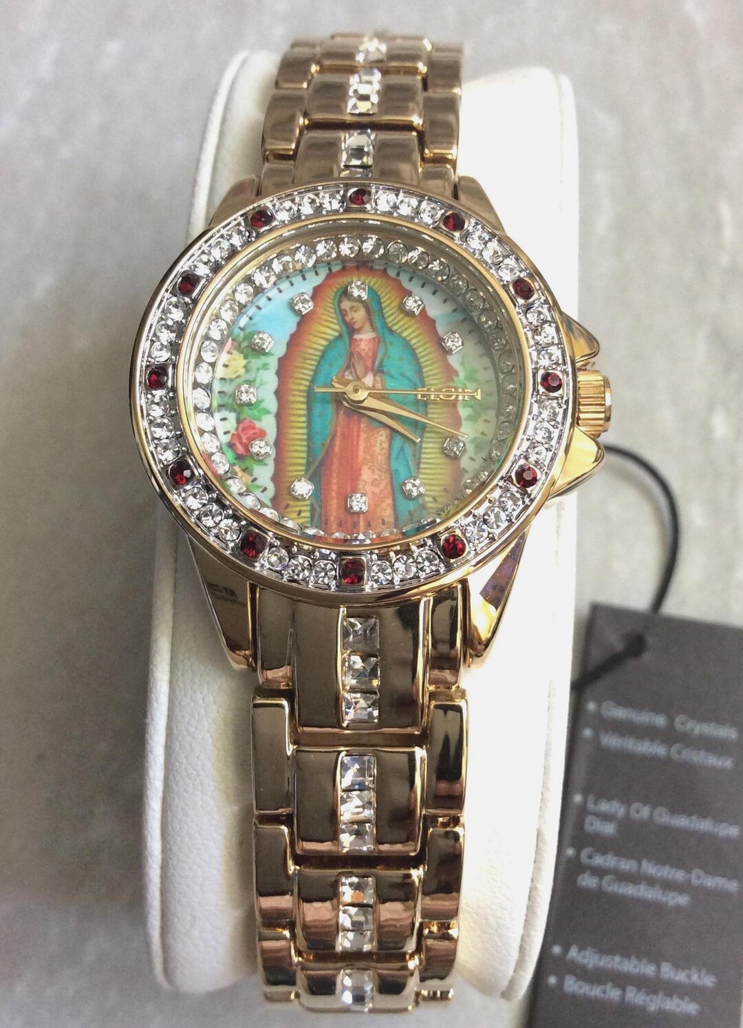 ELGIN LUXURY LADIE\'S DRESS STYLE ELEGANT CRYSTALS WATCH EG300 Exclusive Uhren - Elgin Watch - Luxury & Fashion Timepieces main image 2