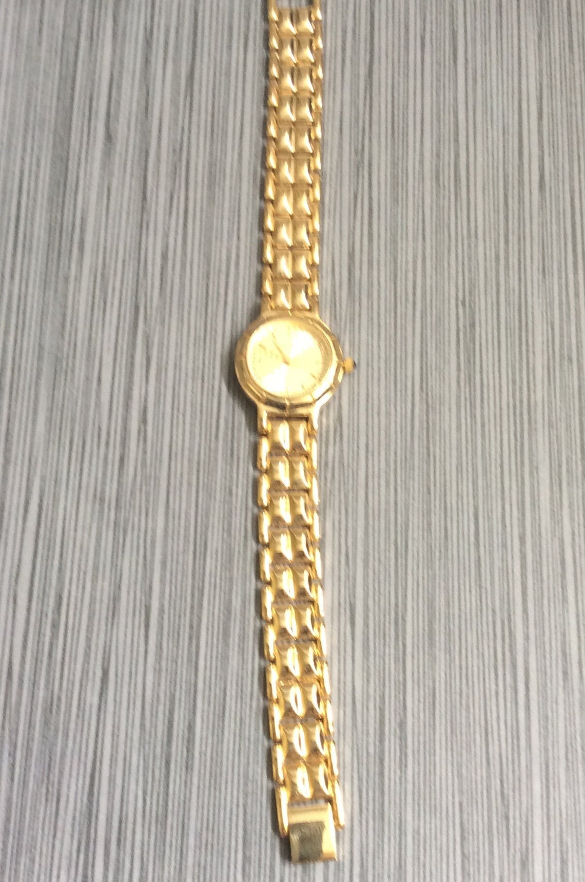 Oleg Cassini Gold Women's Watch Round Gold Dial Gold Index | Etsy