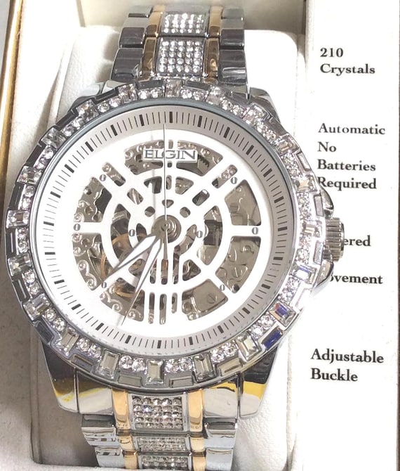 Buckle & Crystal Watch RARE BKE BUCKLE Womens Crystal WATCH Accent Bling On Bling  main image 2