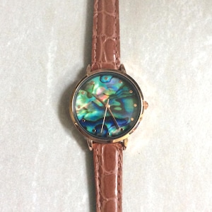 Abalone Watch Dial - Etsy display picture 2